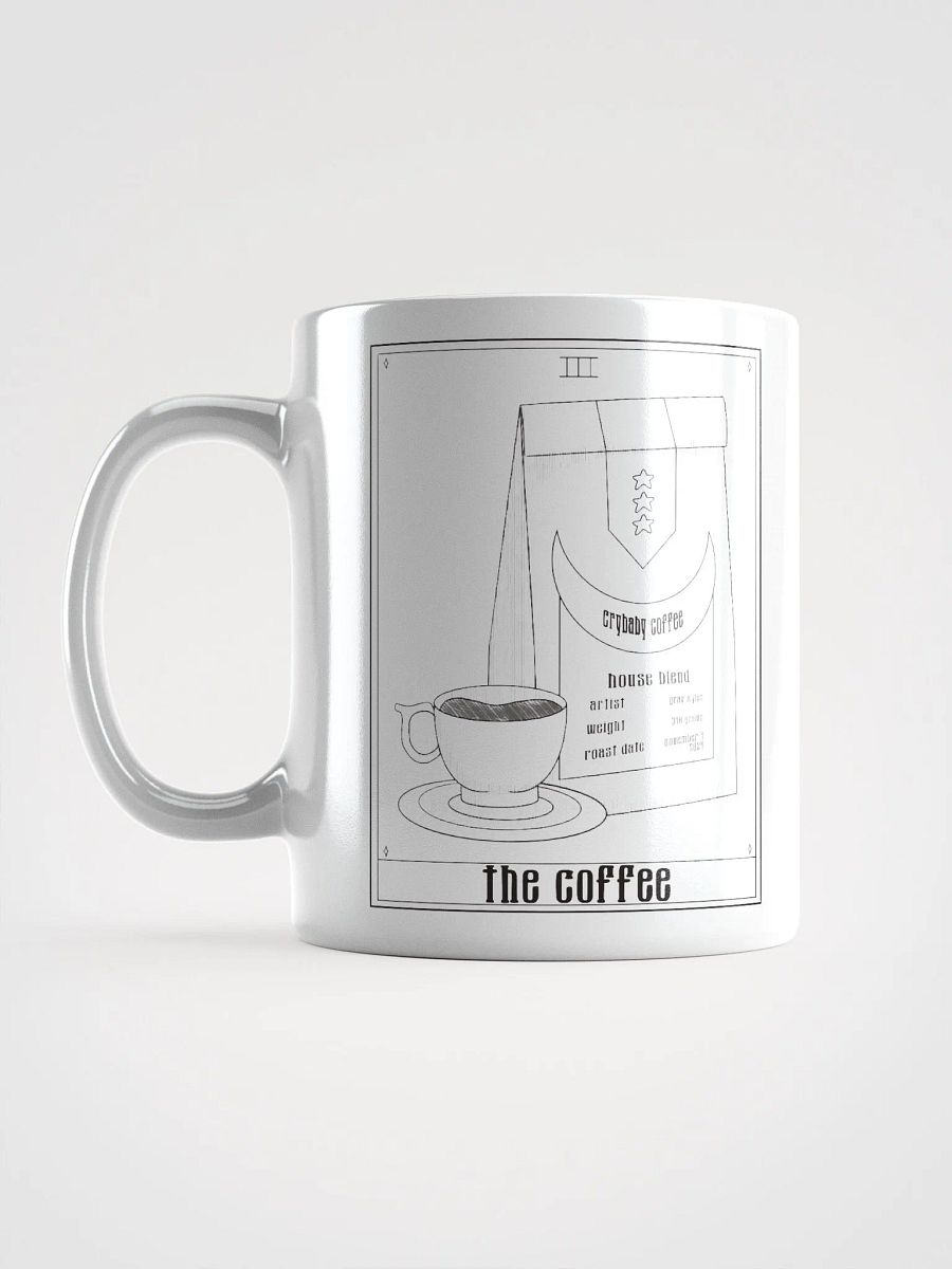 The Coffee Tarot Card Mug - White product image (6)