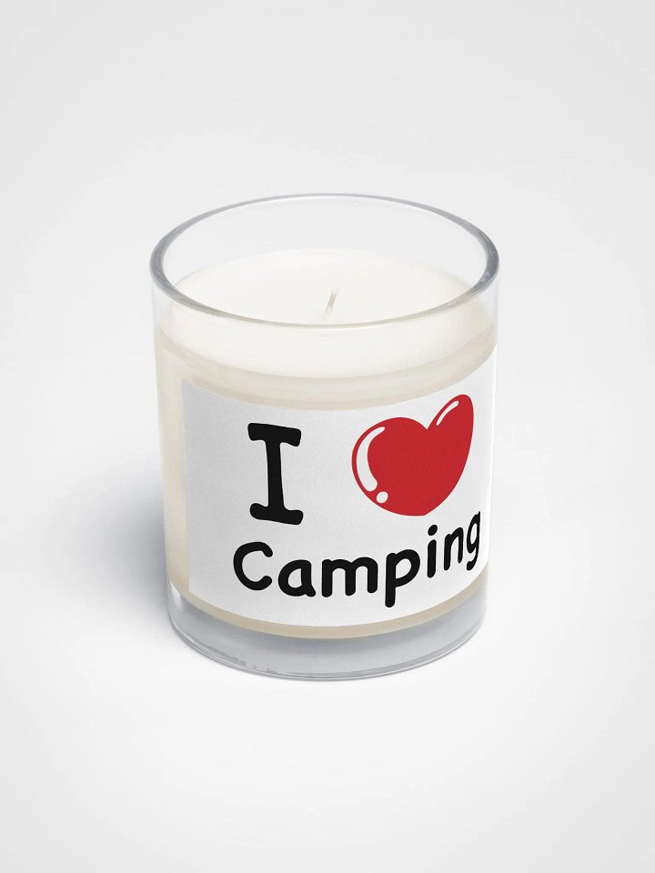 I Love Camping Unscented Candle product image (2)