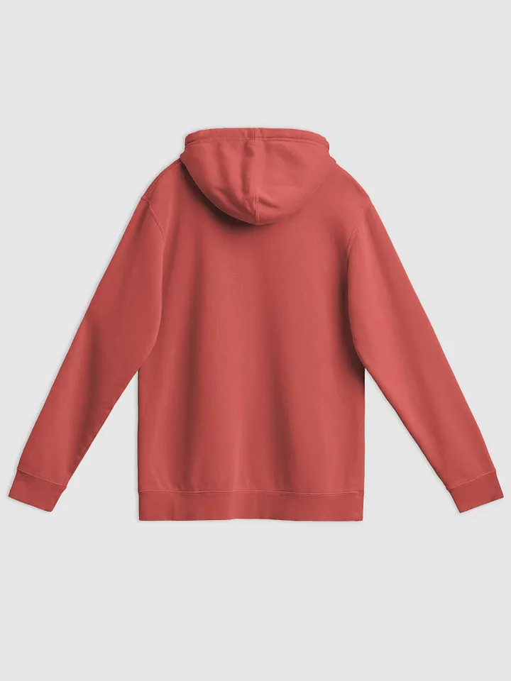 BUSY-BRAINED In My Head (white) printed pigment hoodie product image (2)
