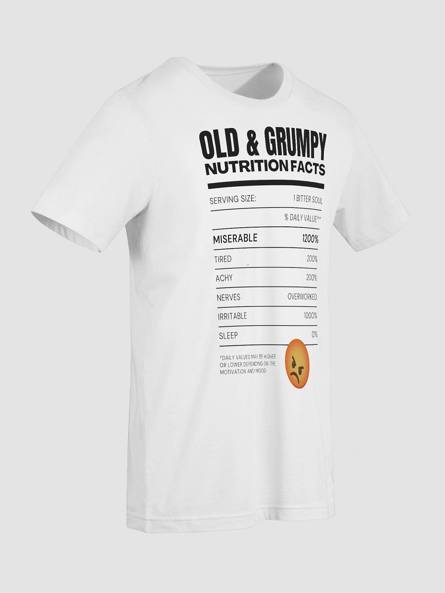 OLD & GRUMPY tee product image (105)