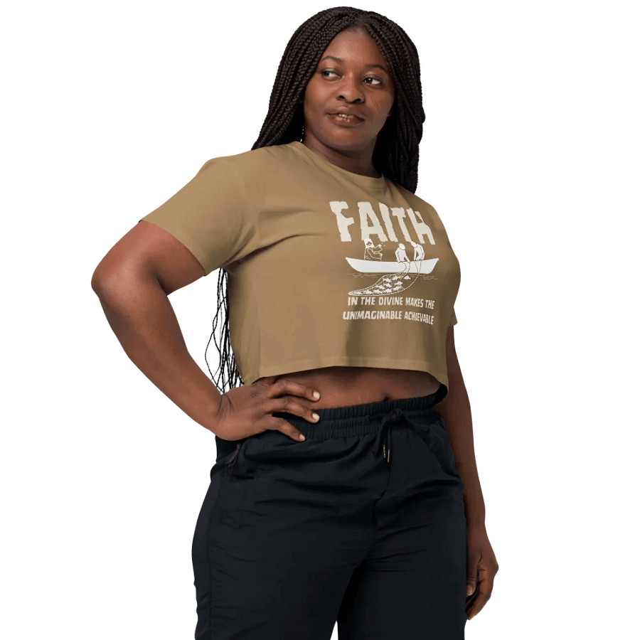 Faith in the Devine Women's Premium Crop Top product image (11)