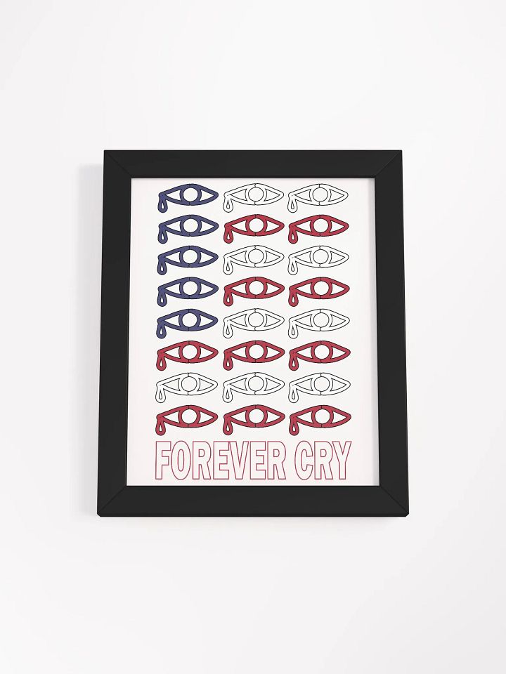 USA - Forever Cry - Framed High-Quality Matte Poster product image (2)