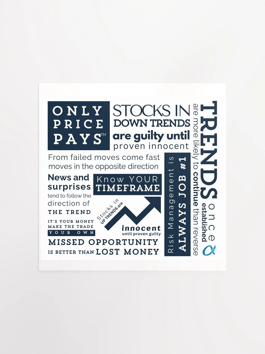 Brian's Market Mottos Poster (#4) product image (2)