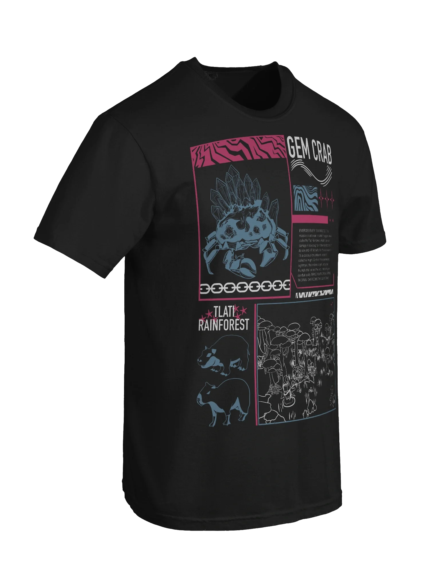 Gem Crab Tee - front graphic product image (8)