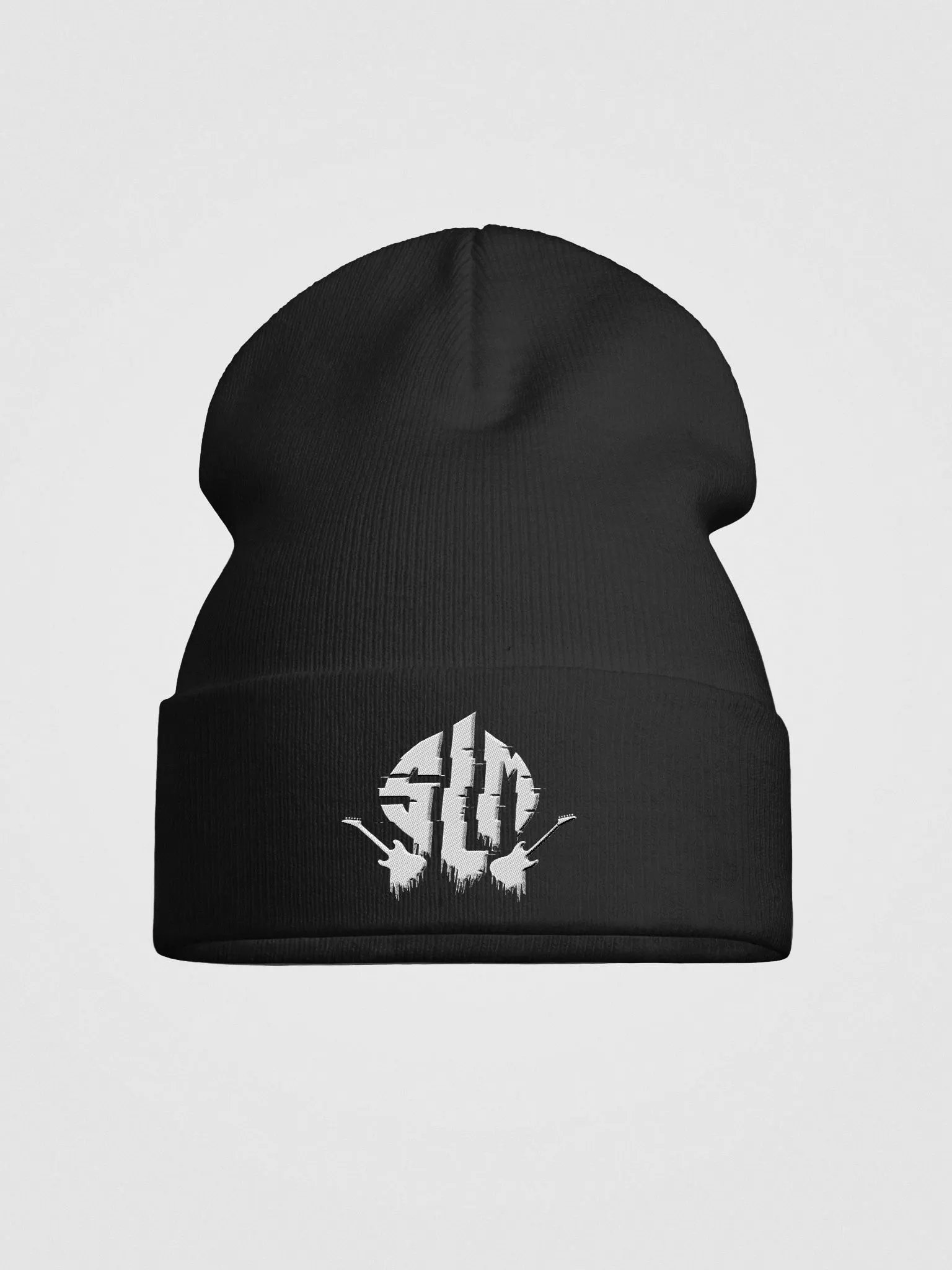 Embroidered SLM Logo Knit Beanie product image (1)