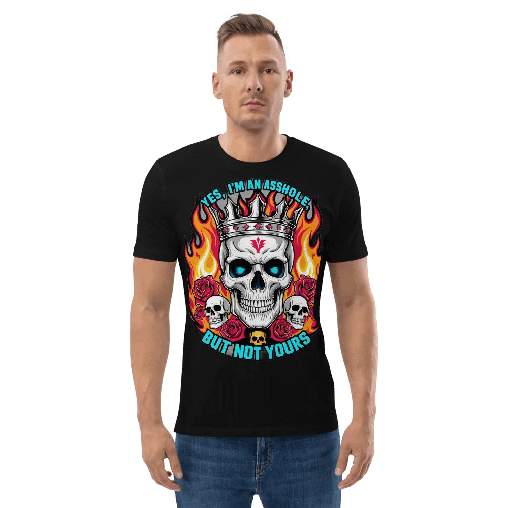 Rebel Royalty Skull Crown T-Shirt product image (4)