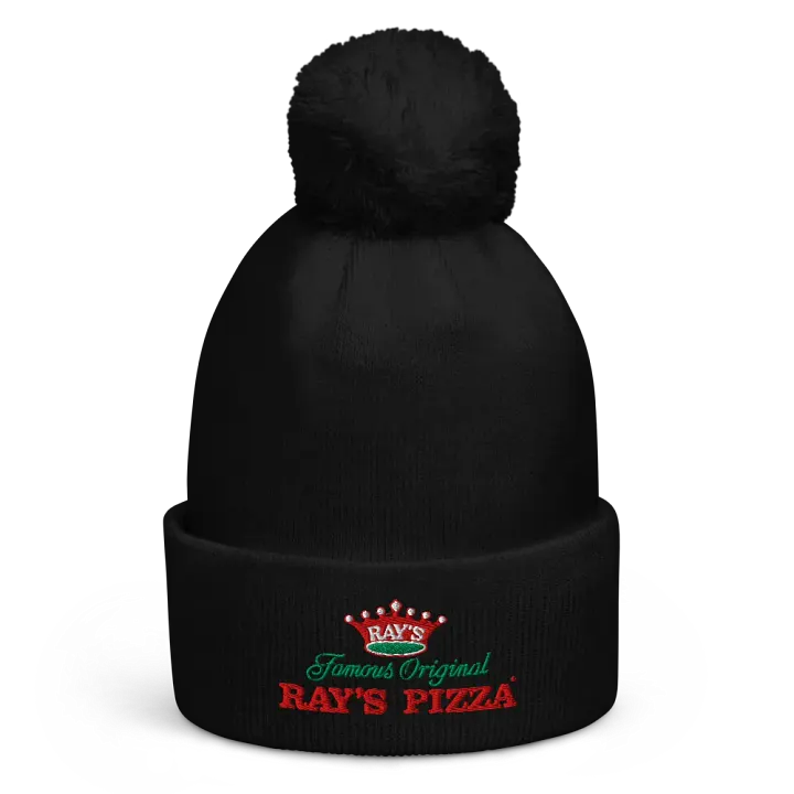 Ray's Pizza Pom-Pom Beanie product image (1)