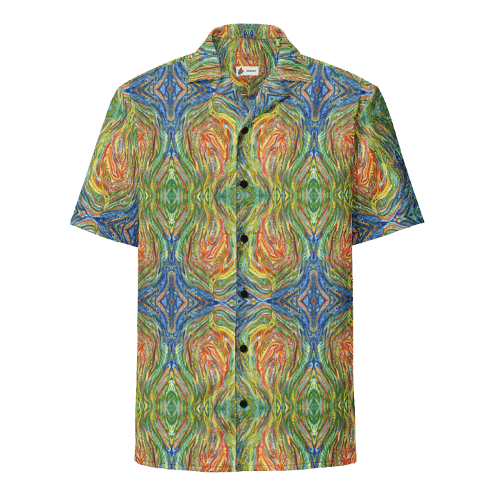 FIRE & WATER - PRINT BUTTON-UP SHIRT product image (1)