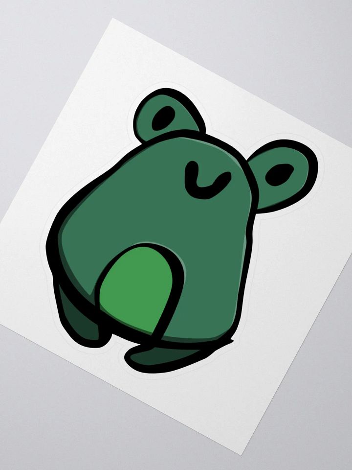 Happy Frog Sticker product image (2)
