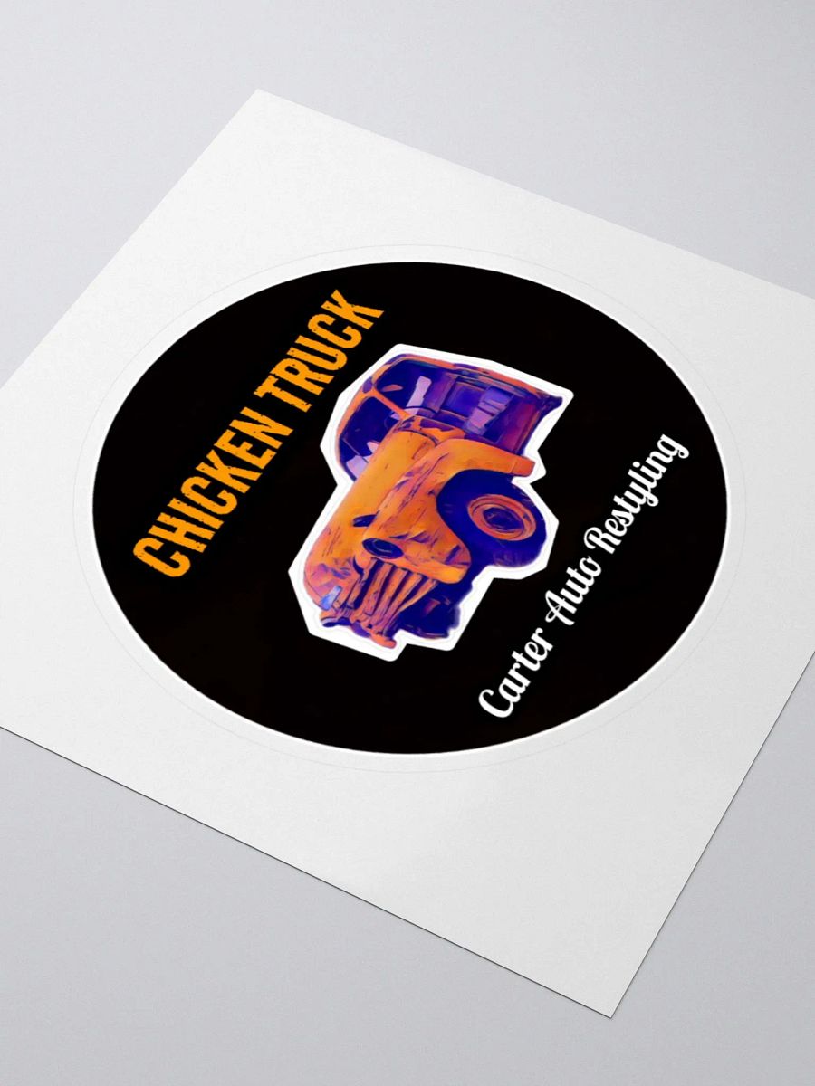 Chicken Truck Sticker product image (3)