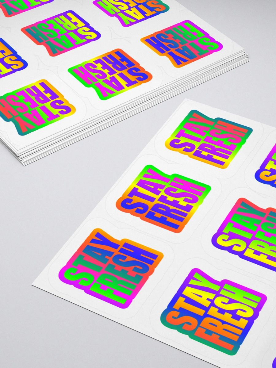 "Stay Fresh" Sticker sheet product image (10)