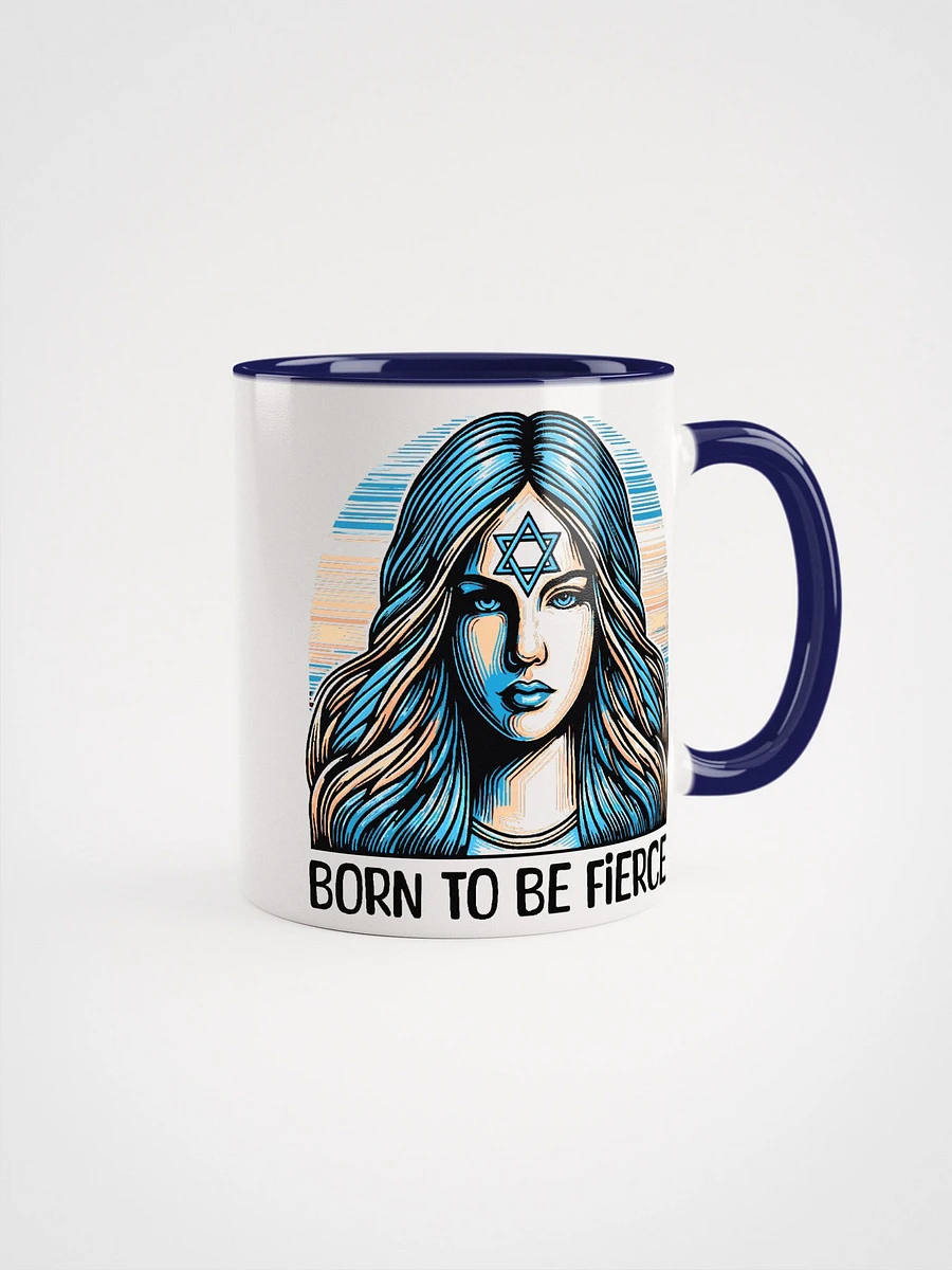 Born to Be Fierce Jewish Woman Mug product image (12)