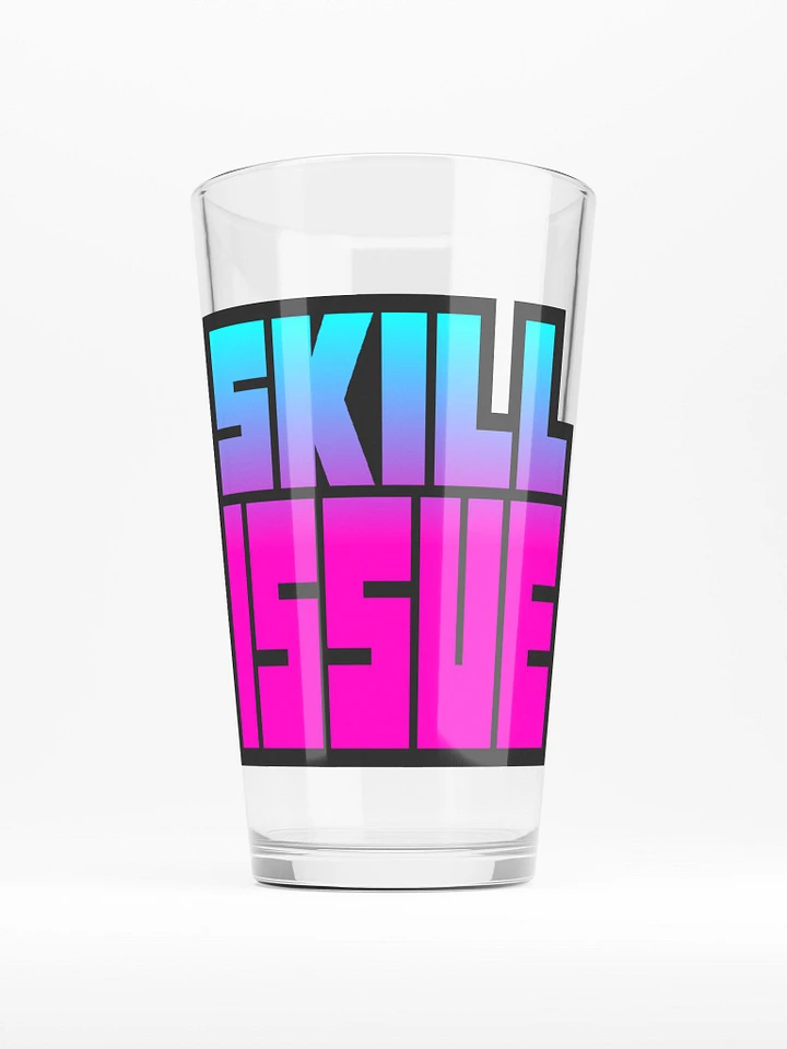 SKILL ISSUE PINT GLASS product image (1)