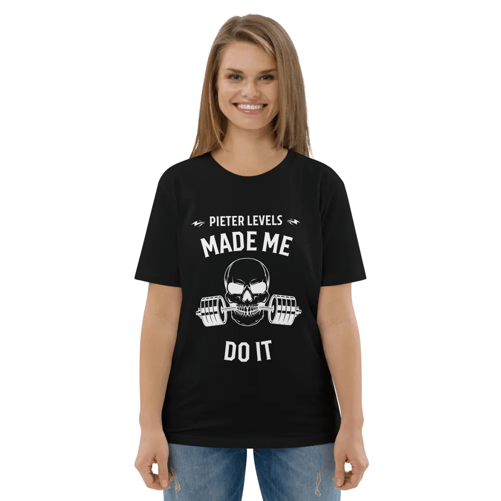 PIETER LEVELS MADE ME DO IT Organic Tee product image (5)