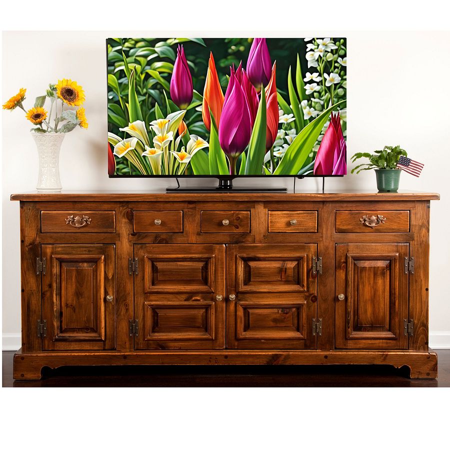 Flower Power TV Frame Art product image (4)