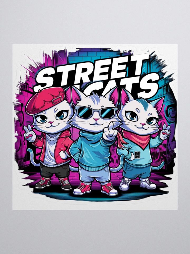 Street Cats Urban Stickers Set product image (1)
