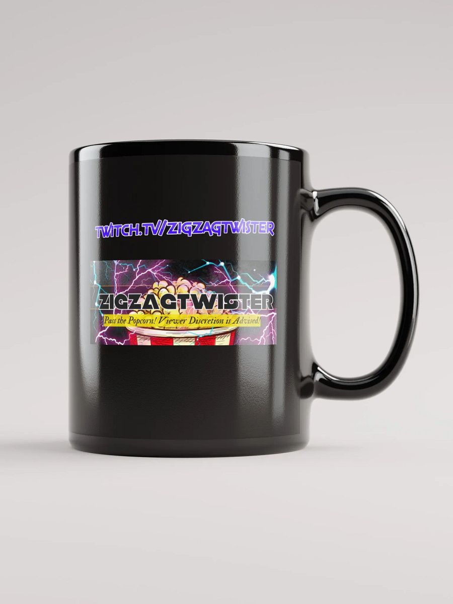ZigZagTwister Black Mug product image (1)