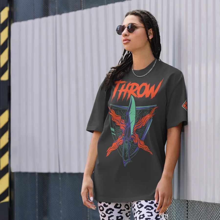 Oversized THROW Tee product image (8)