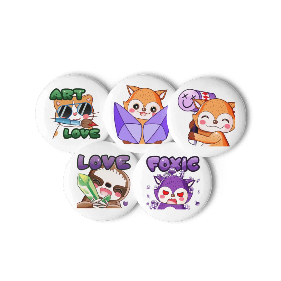 ModLove Emote Button Pack product image (6)