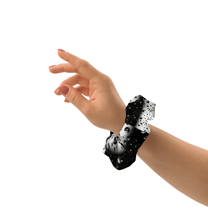 JoBeth Design Scrunchie- White & Black product image (1)