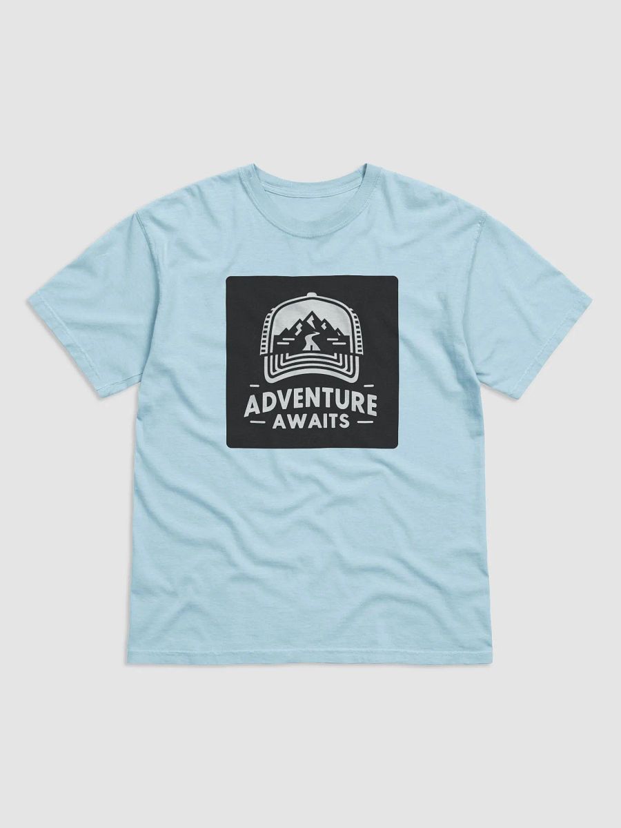 Adventure Awaits Mountain Cap Graphic Tee product image (2)