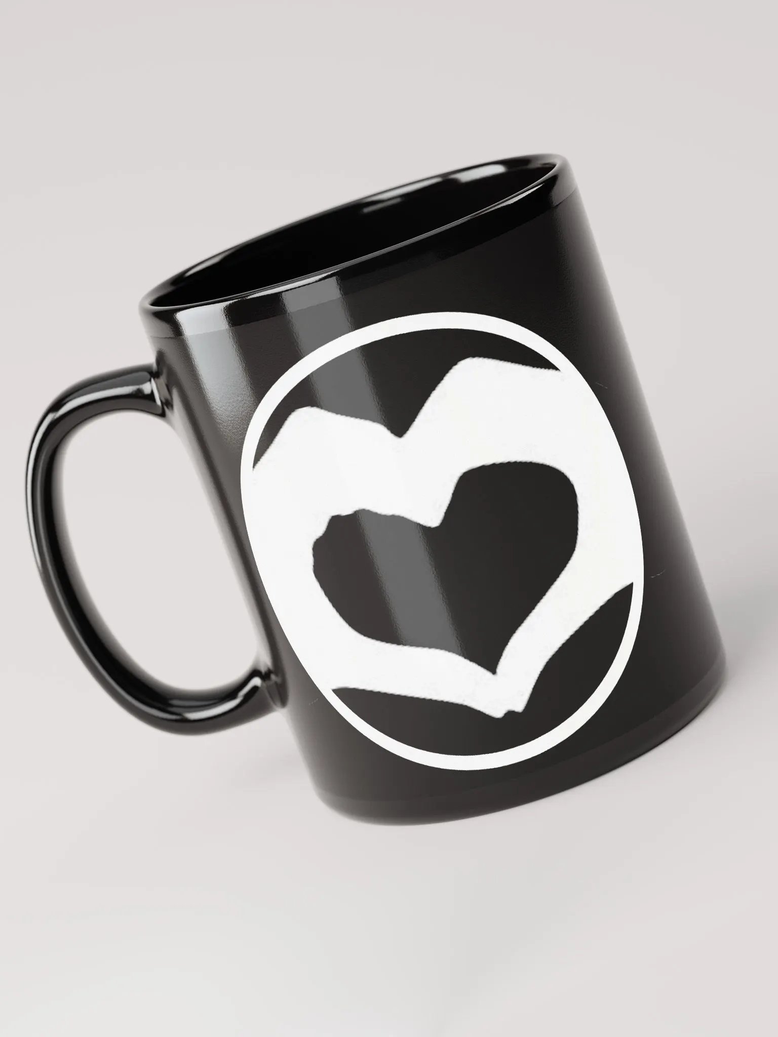 Unity Circle Black Coffee Mug product image (3)