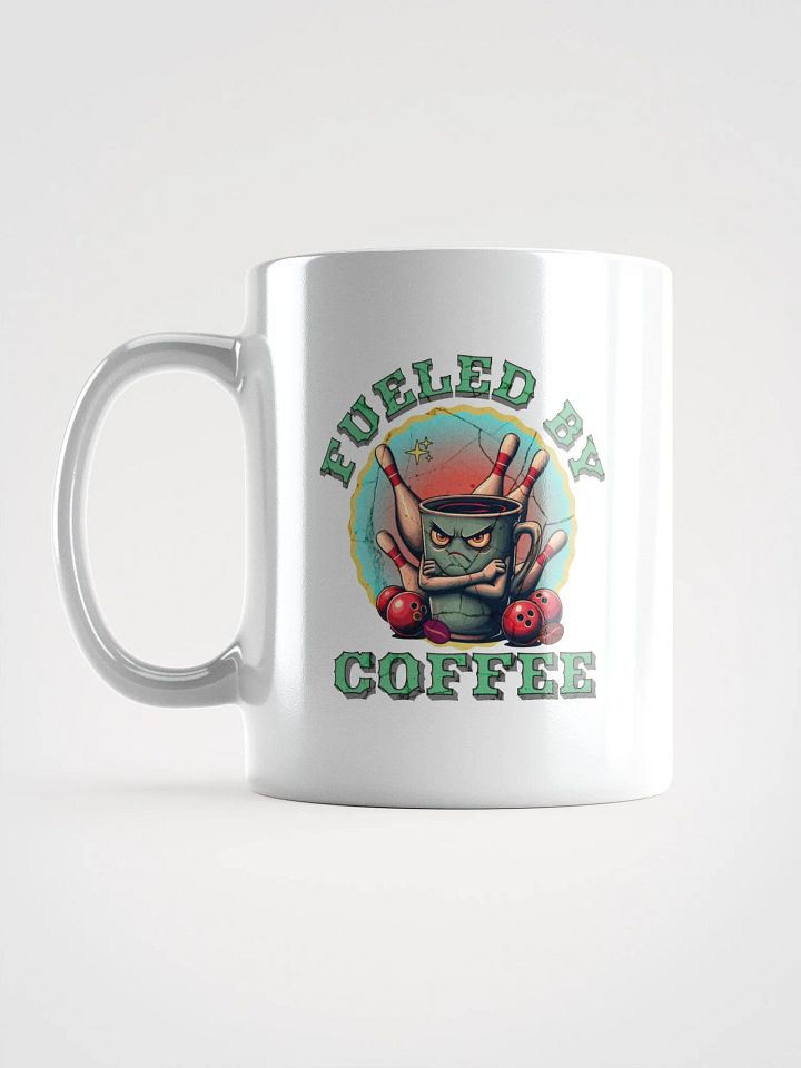 Fueled By Coffee Bowling Fury Mug product image (1)