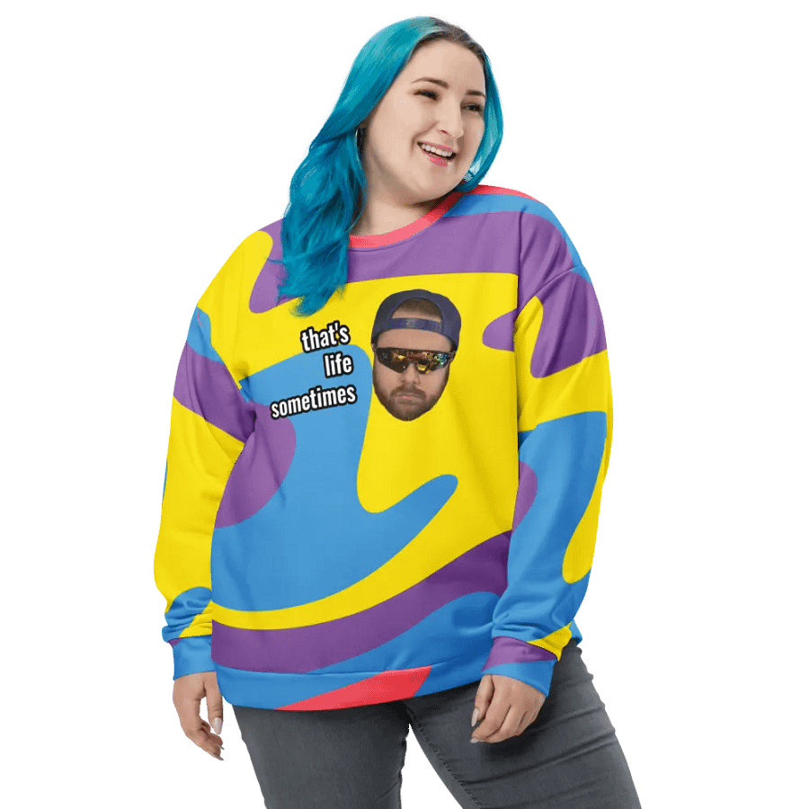 that's life sometimes crew neck sweater product image (6)