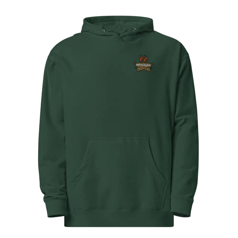 Survivalists Embroidered Midweight Hoodie