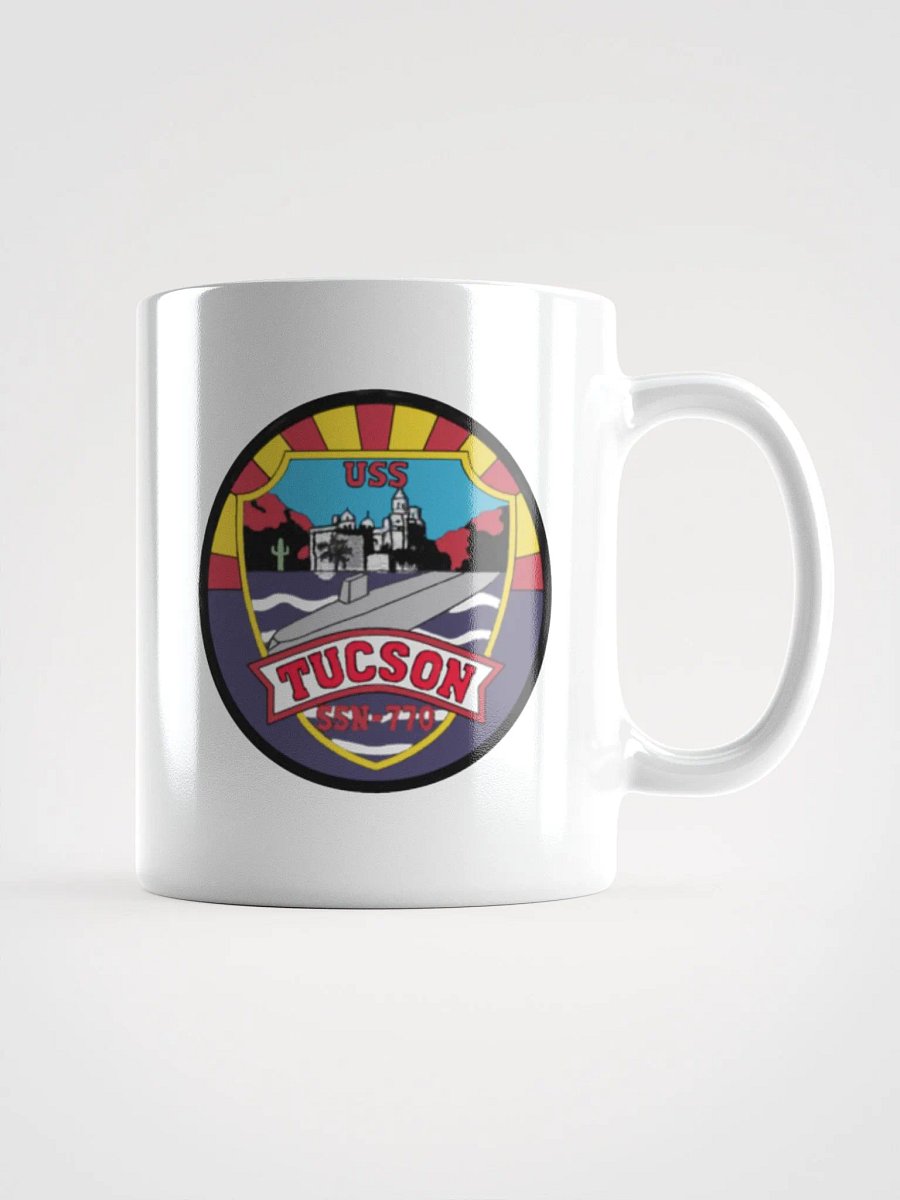 USS Tucson SSN 770 White Coffee Cup product image (1)