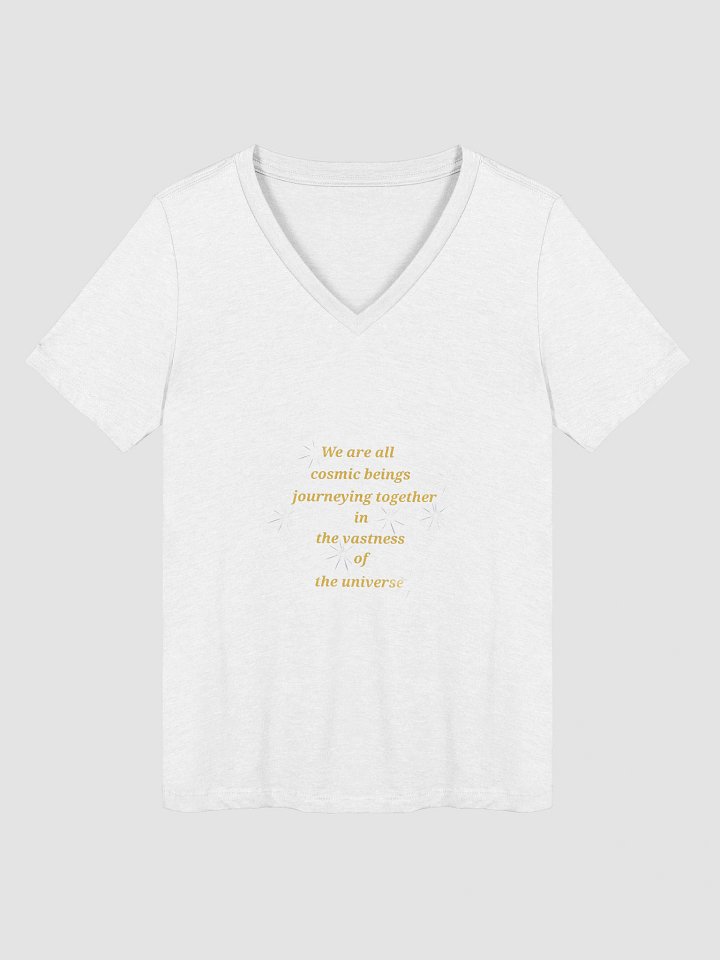 Cosmic Journey Relaxed V-Neck Tee product image (1)