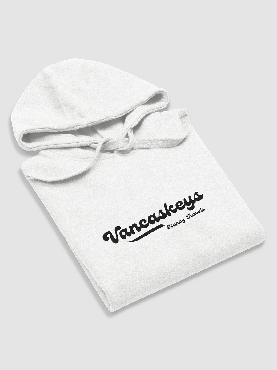 Vancaskey White Hoodie (Front/Back Logo) product image (5)