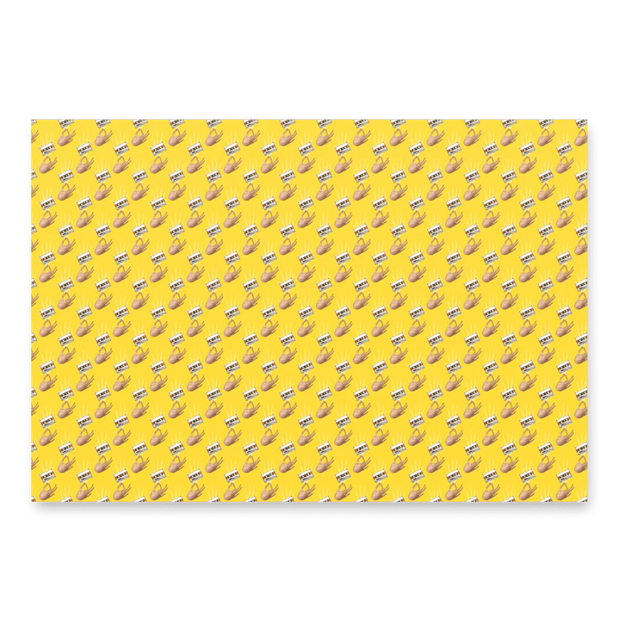 Analogic II by Frank Fonik, EDM Techno Wrapping Paper Sheets (3) product image (4)