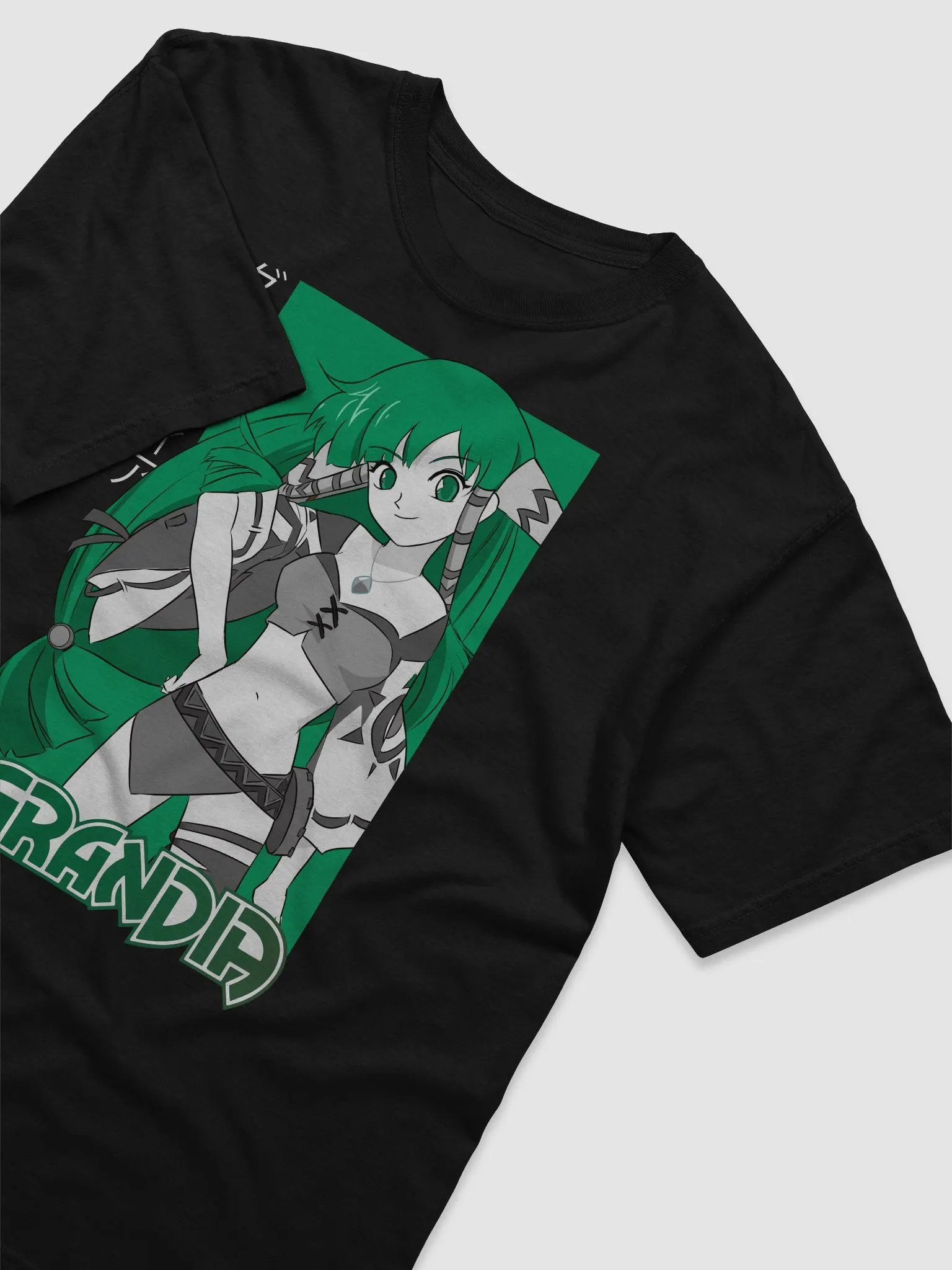 Feena (2-Tone) Heavyweight T-Shirt (Black) product image (1)