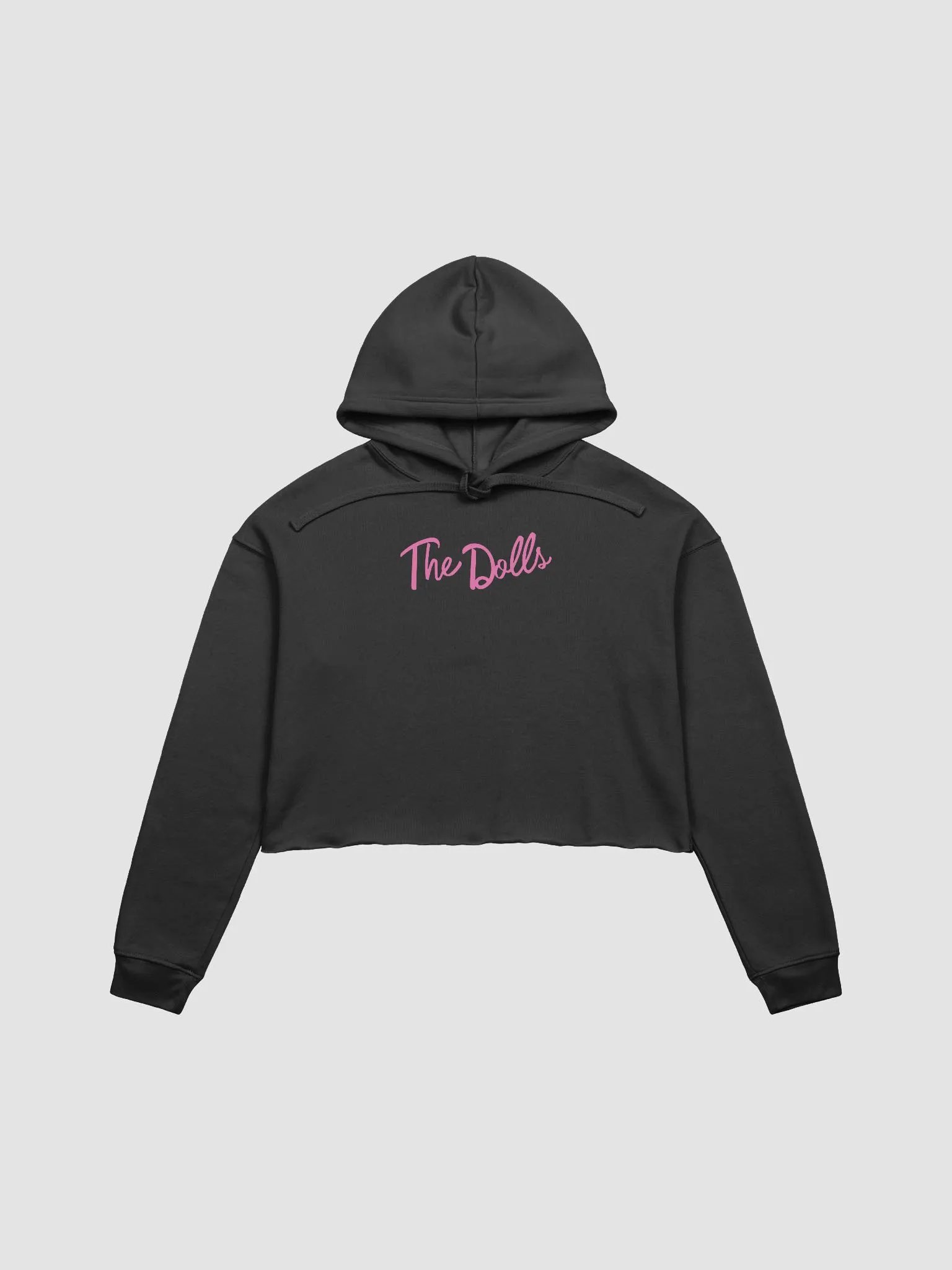 The Dolls Pink Font Cropped Hoody product image (1)