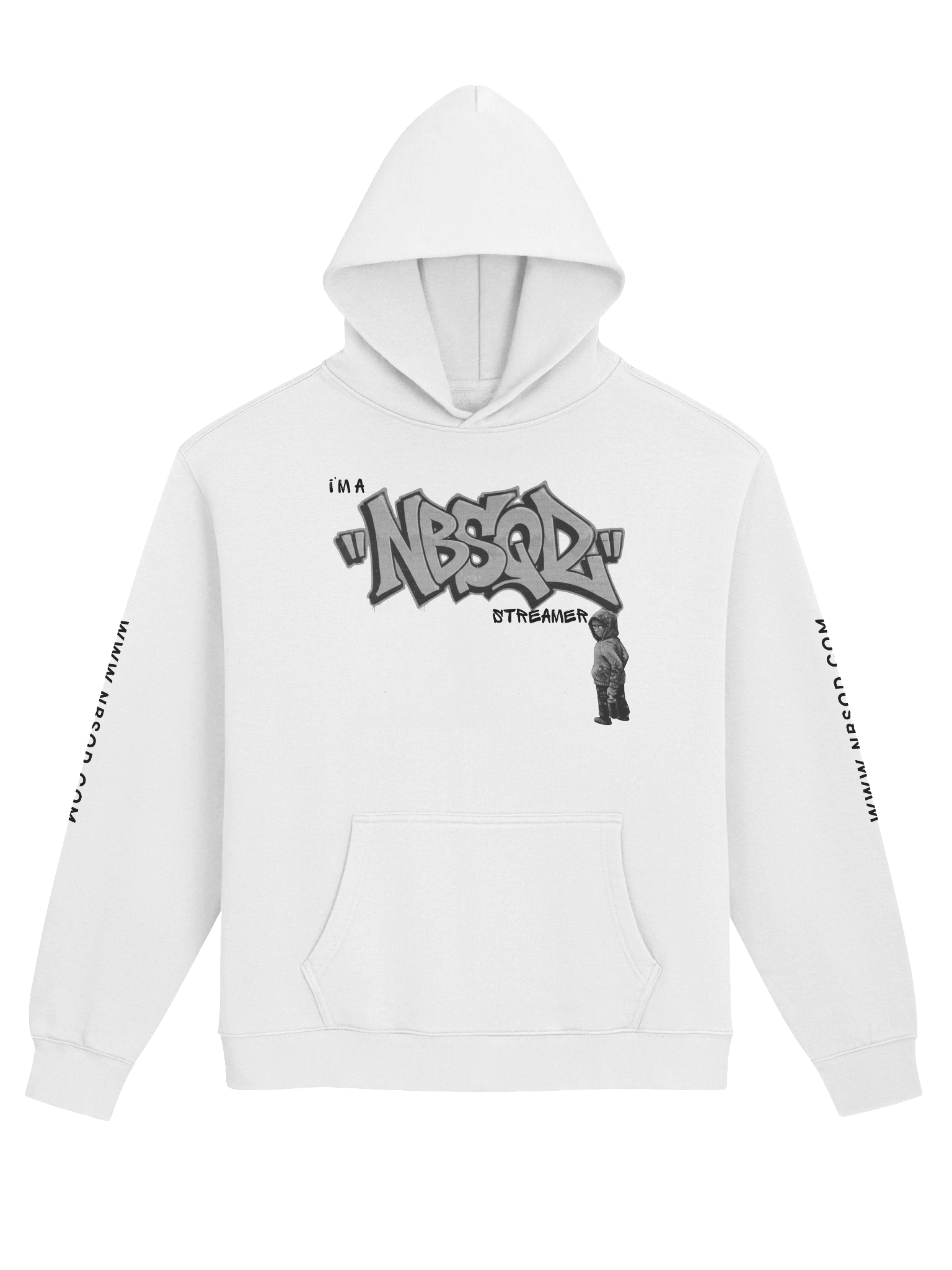 Noobsquad “NBSQD Graffiti – Break The Rules, It’s Part of The Game” Men’s Hoodie product image (1)