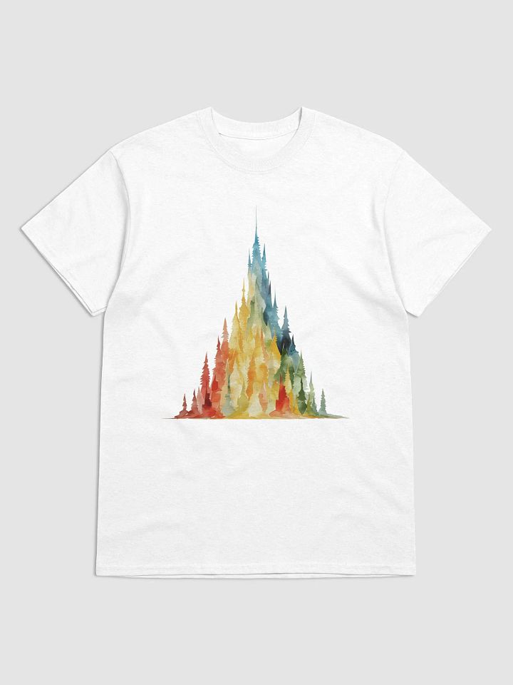 Multicolor trees assembled to make a Christmas tree product image (1)