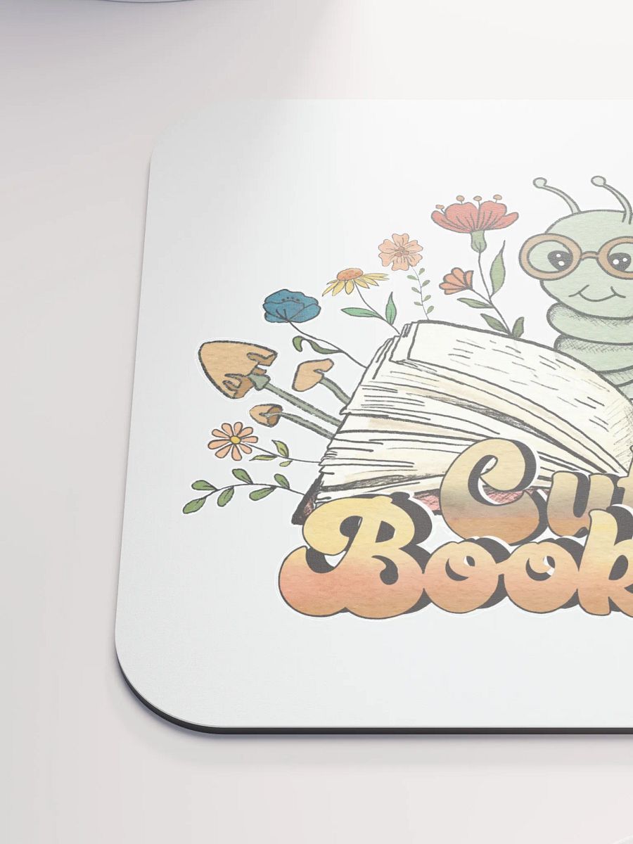 Cutest Bookworm Mouse Pad product image (6)