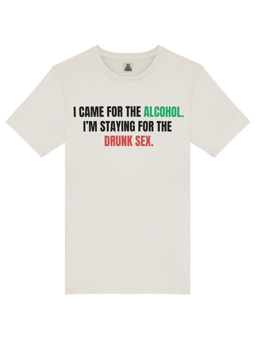 Women's I Came for the Alcohol Funny Party Shirt | Sarcastic Hippo Graphic Tee product image (5)