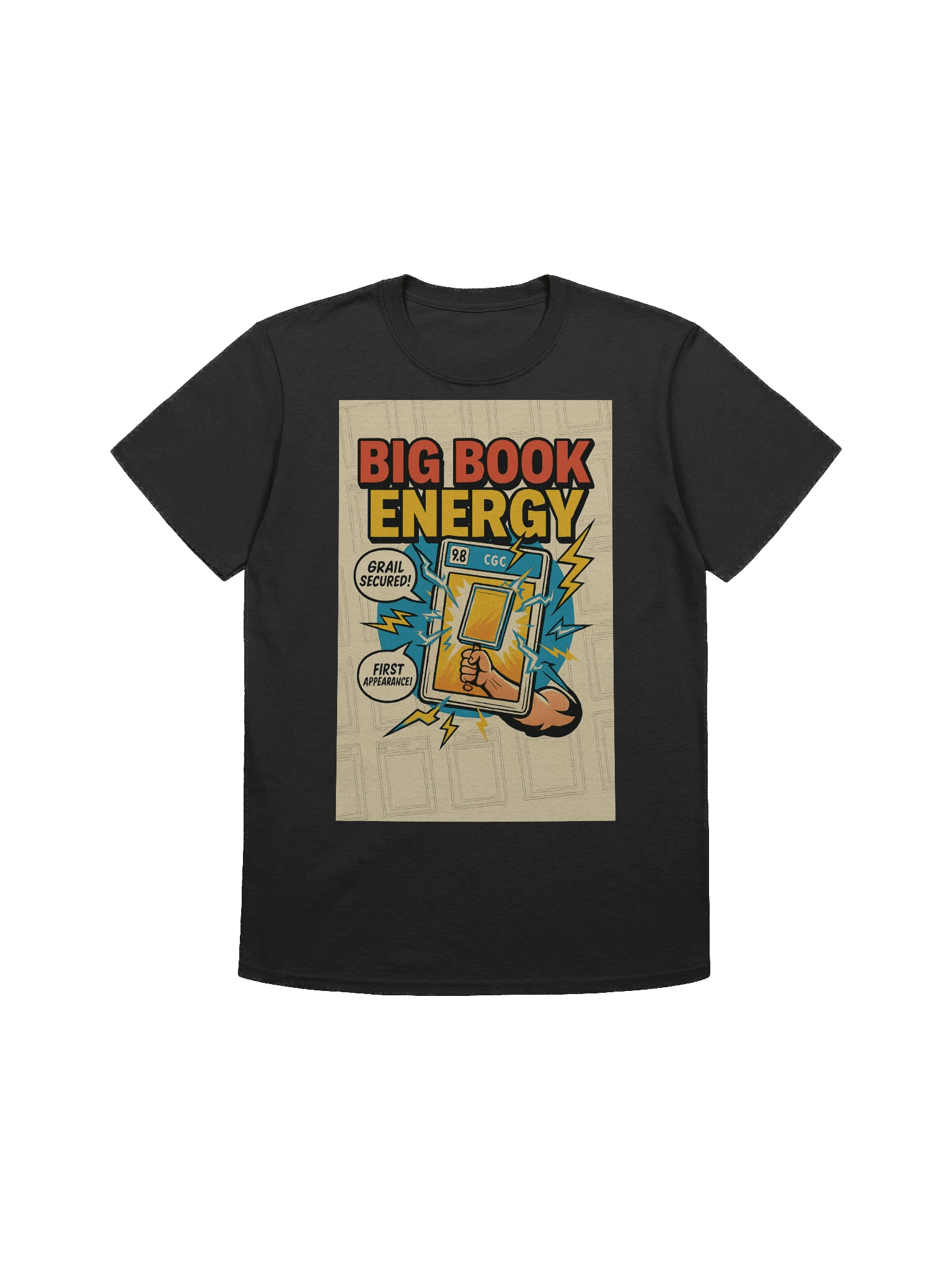 Big Book Energy T-Shirt | Grail Comic Collector Shirt for True Fans product image (1)