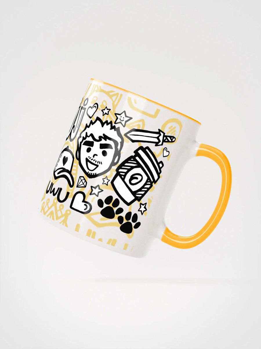 J-Doodle Mug (Sunflower) product image (4)