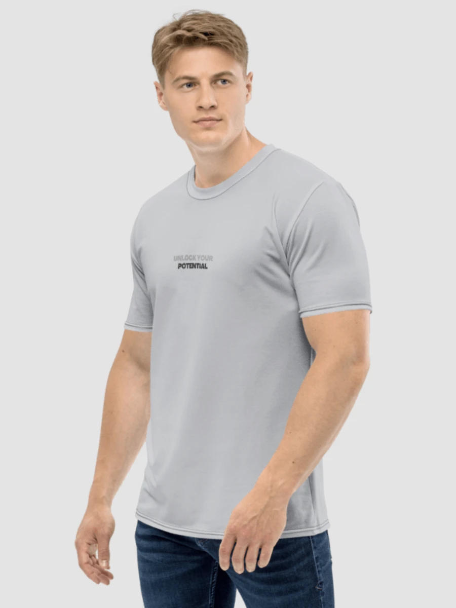 Unlock Your Potential T-Shirt - Light Gray product image (4)