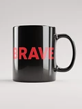 BRAVE Mug (Black) product image (1)