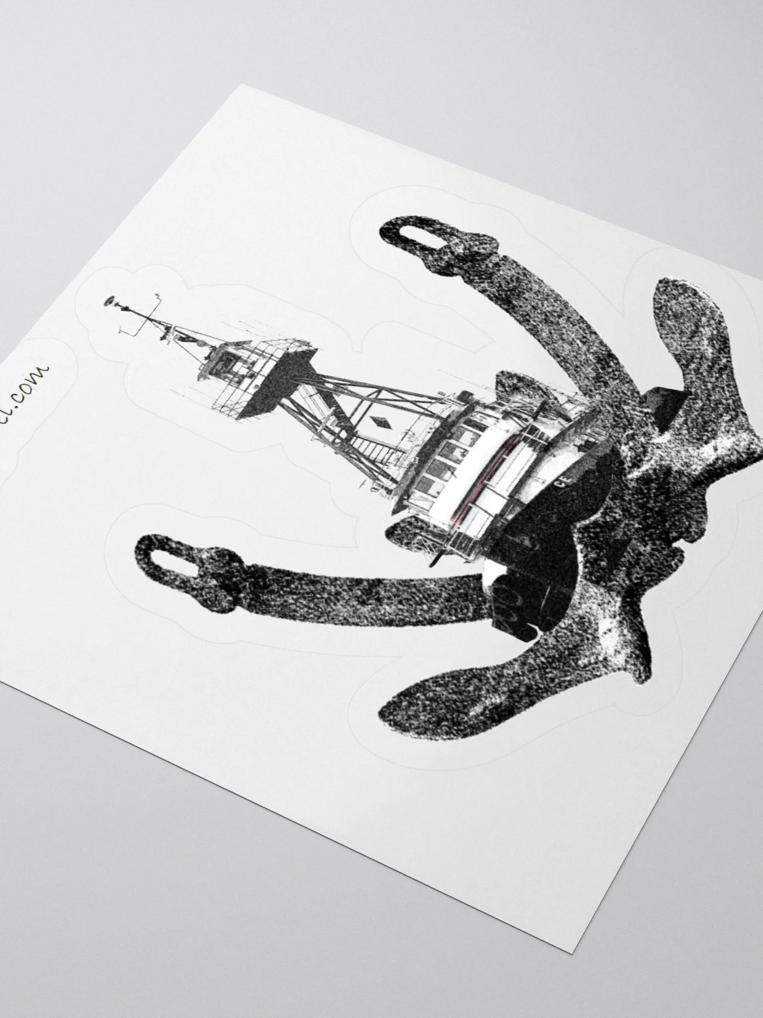 Twin Anchor & Tug CE Kiss Cut Stickers product image (9)
