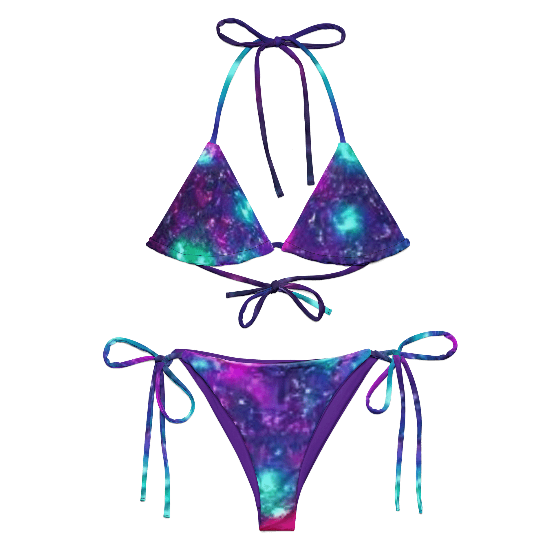 Cosmic Glow Recycled String Bikini Set product image (2)