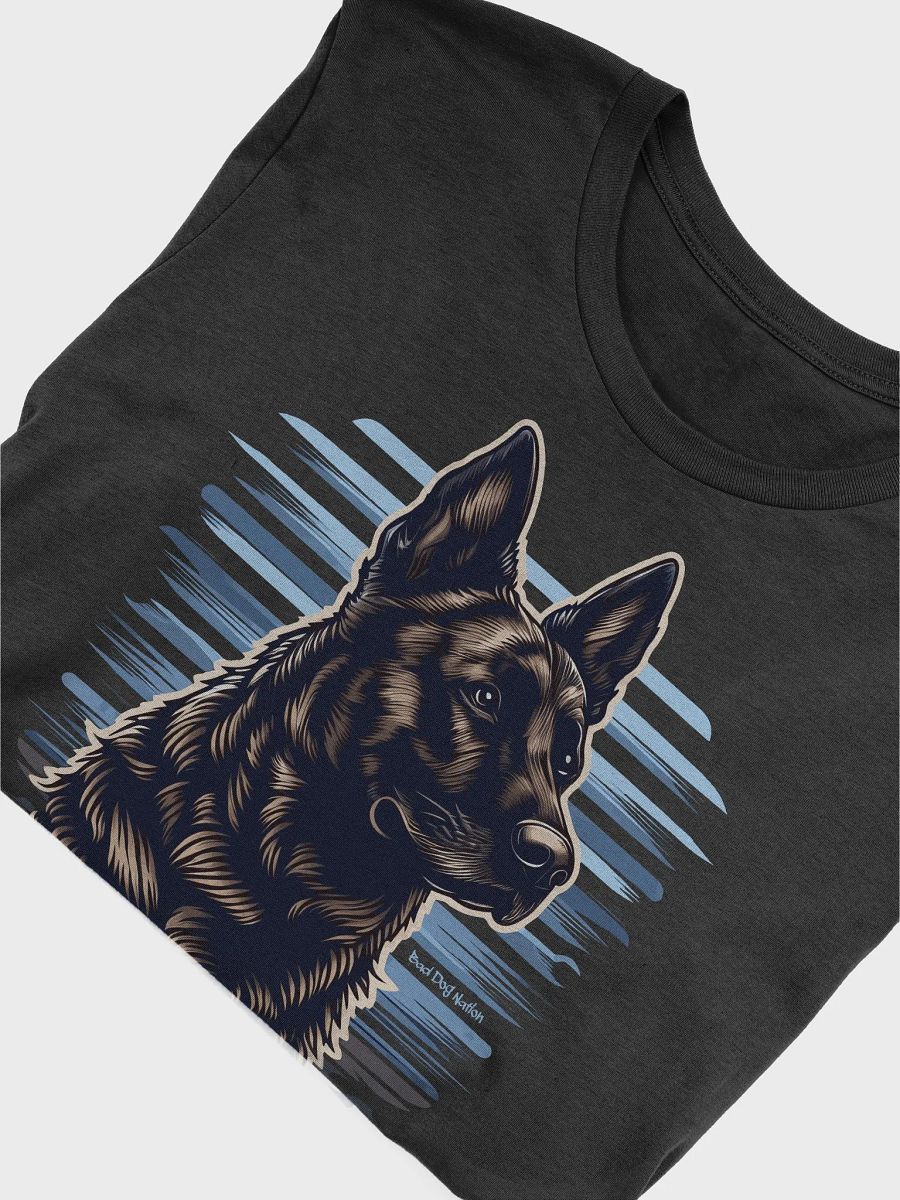 Noble Dutch Shepherd Portrait - Premium Unisex T-shirt product image (5)
