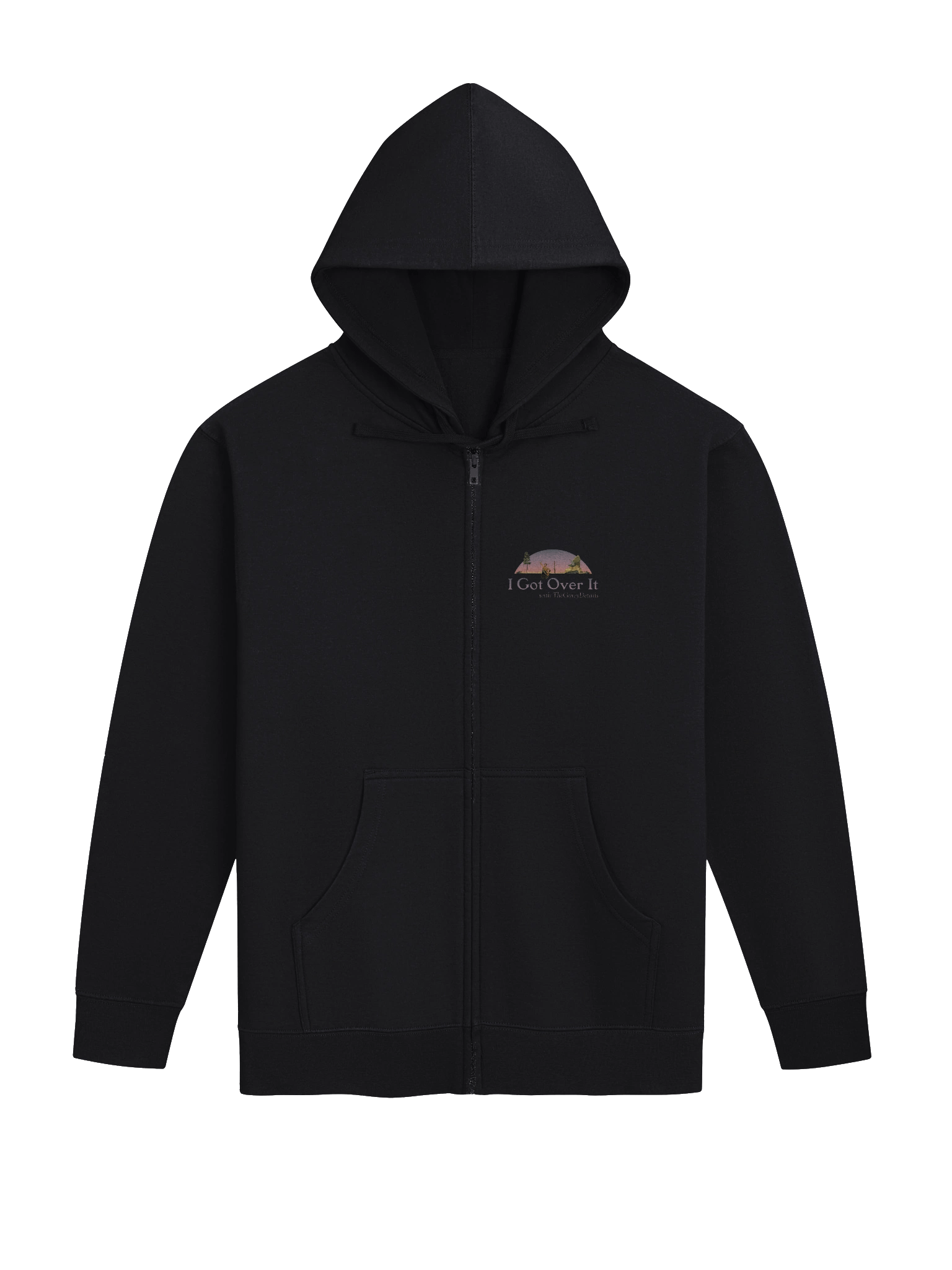 I Got Over It - Independent Trading Co. Fleece Zip Up Hoodie product image (2)