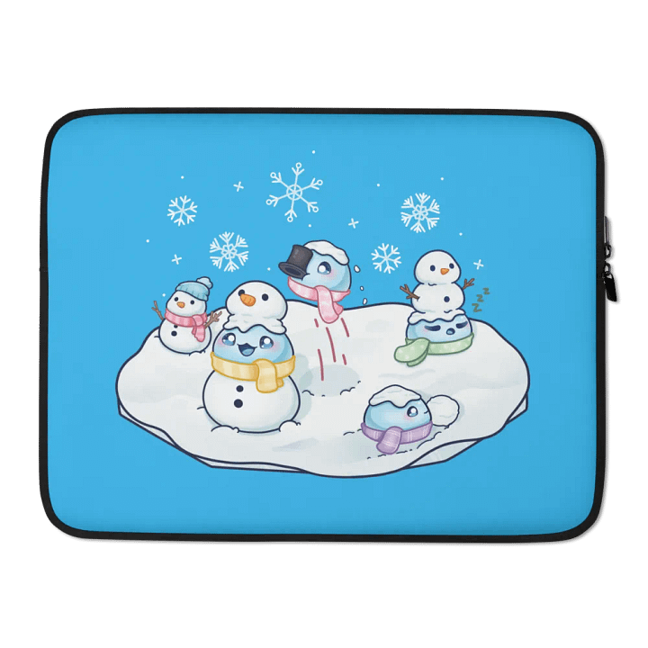 Snow Slime Laptop Sleeve product image (2)