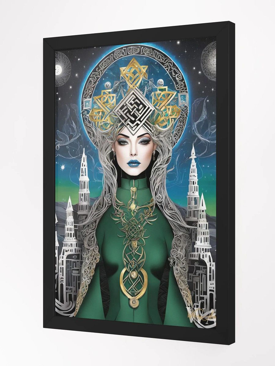 Winter Wiccan 11 - Framed Matte Poster product image (8)