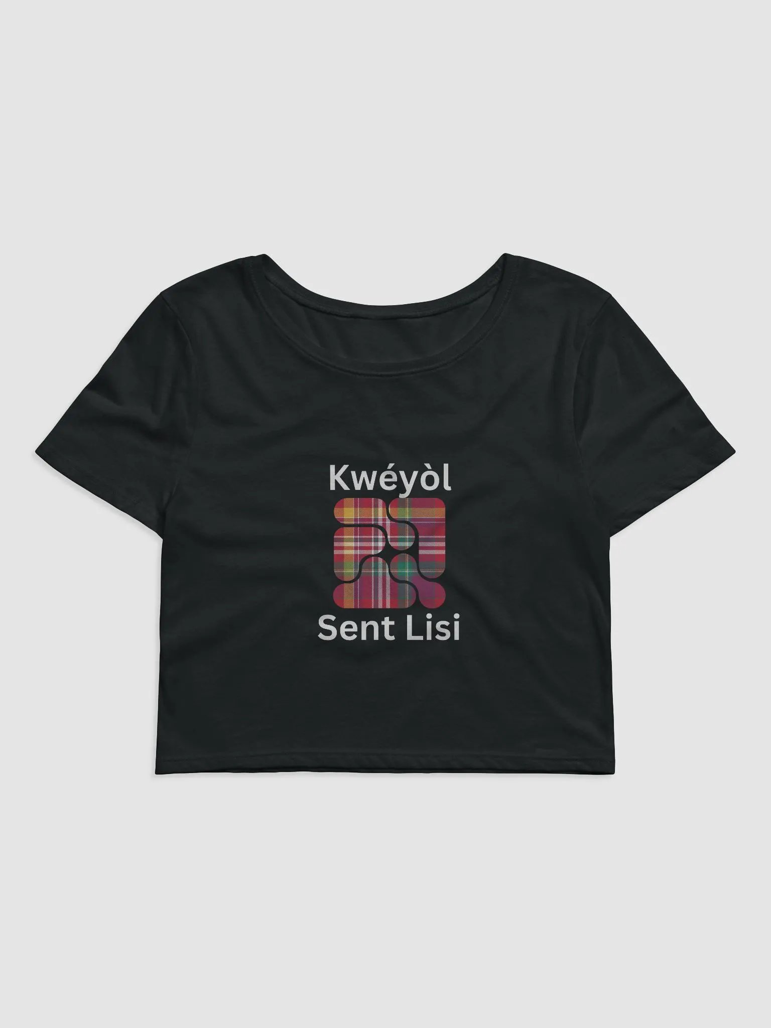 Madras Perfection Crop Tee product image (1)